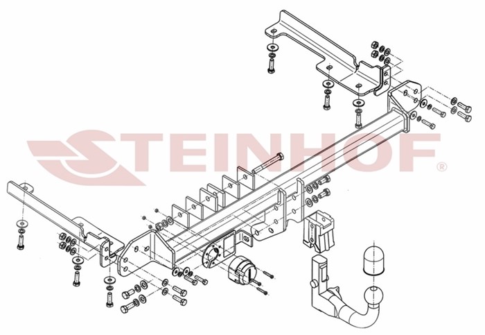 Dragkrok, Avtagbar Honda Cr-v Iv (rm_) Steinhof H-056 Steinhof Dragkrok, Avtagbar Honda Cr-v Iv (rm_) Steinhof H-056 Steinhof