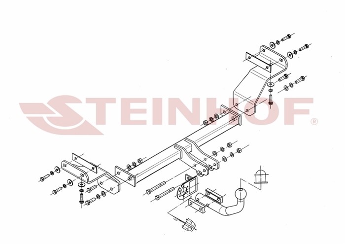 Dragkrok, Standard Kia Cee'd Sw (ed) Steinhof Dragkrok, Standard Kia Cee'd Sw (ed) Steinhof