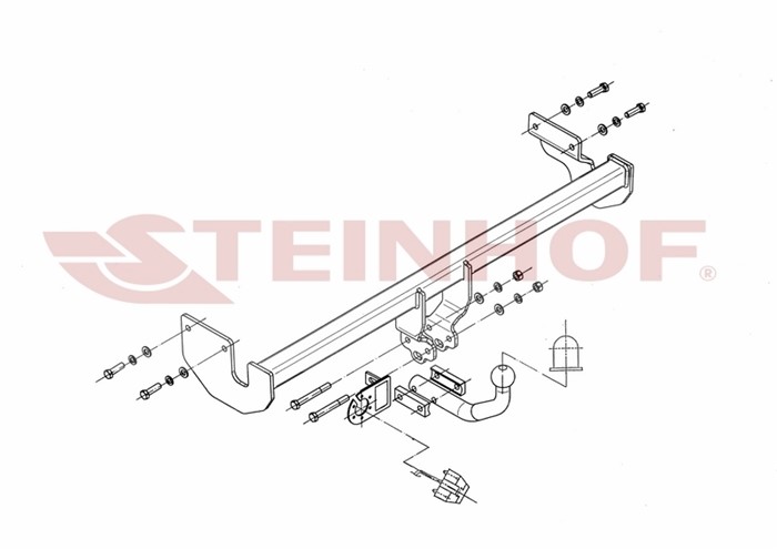 Dragkrok Kia Rio II Steinhof K-008 Steinhof Dragkrok Kia Rio II Steinhof K-008 Steinhof