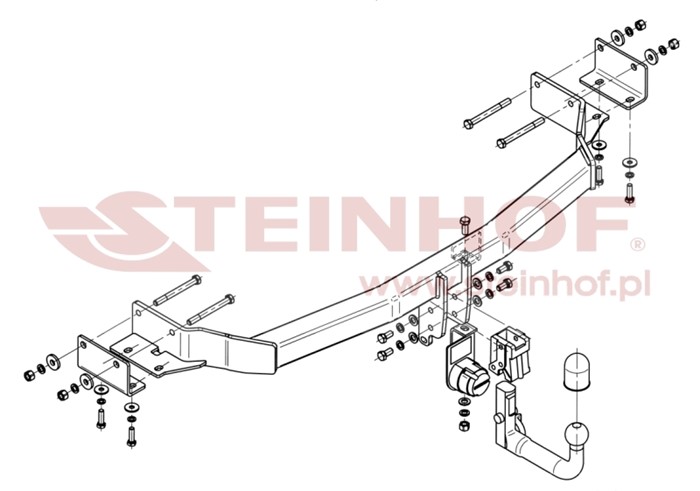 Dragkrok Kia Sorento II Steinhof K-017 Steinhof