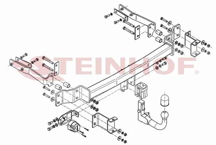 Dragkrok, Avtagbar Merce E-klass T-model (s211) Steinhof M-120 Steinhof Dragkrok, Avtagbar Merce E-klass T-model (s211) Steinhof M-120 Steinhof