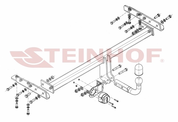 Dragkrok, Standard Nissa Almera Ii (n16) Steinhof