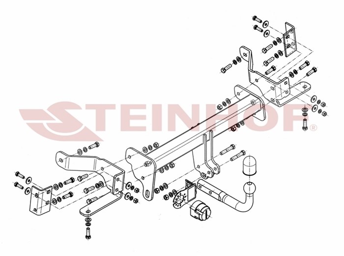 Dragkrok, Standard Opel Antara A (l07) Steinhof O-093 Steinhof Dragkrok, Standard Opel Antara A (l07) Steinhof O-093 Steinhof