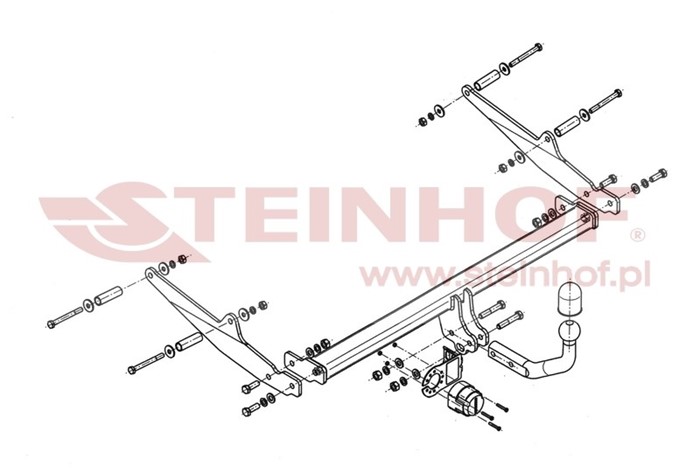 Dragkrok, Standard Renau Clio Iii Grandtour (kr0/1_) Steinhof R-0 Steinhof