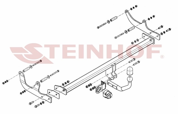Dragkrok, Standard Renau Fluence (l3_) Steinhof R-039 Steinhof