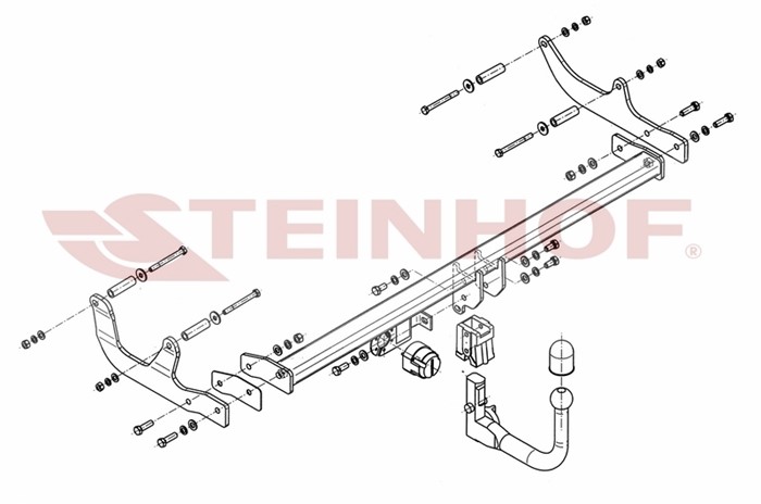 Dragkrok, Avtagbar Renau Fluence (l3_) Steinhof R-040 Steinhof Dragkrok, Avtagbar Renau Fluence (l3_) Steinhof R-040 Steinhof
