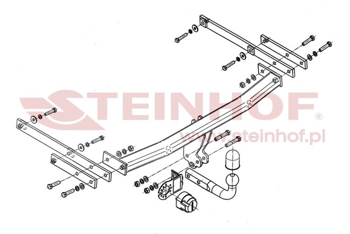 Dragkrok, Standard Renau Latitude (l70_) Steinhof R-045 Steinhof