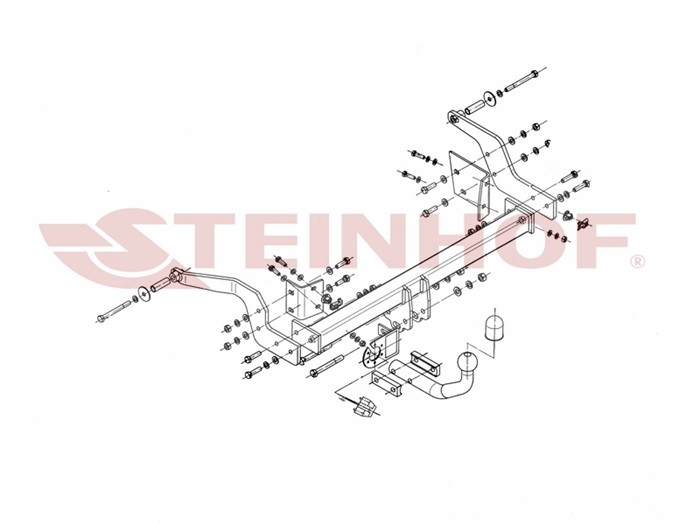 Dragkrok, Standard Renau Megane I (ba0/1_) Steinhof R-087 Steinhof