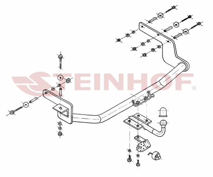 Dragkrok, Standard Renau Megane I Grandtour (ka0/1_) Steinhof R-0 Steinhof Dragkrok, Standard Renau Megane I Grandtour (ka0/1_) Steinhof R-0 Steinhof
