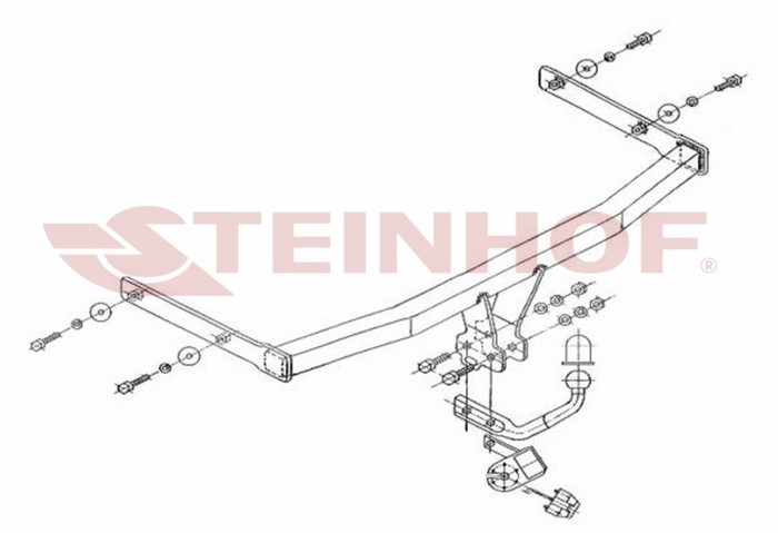 Dragkrok, Standard Seat Ibiza Iii (6l1) Steinhof S-146 Steinhof