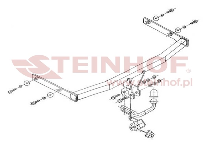 Dragkrok, Standard Seat Ibiza Iii (6l1) Steinhof S-146 Steinhof