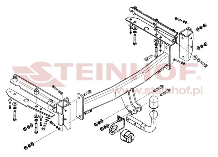 Dragkrok, Standard Subar Outback (bl, Bp) Steinhof S-362 Steinhof Dragkrok, Standard Subar Outback (bl, Bp) Steinhof S-362 Steinhof