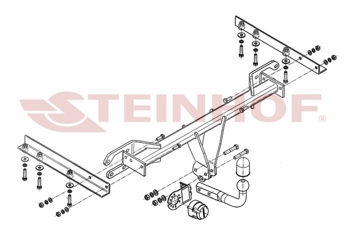 Dragkrok, Standard Subar Outback (br) Steinhof Dragkrok, Standard Subar Outback (br) Steinhof