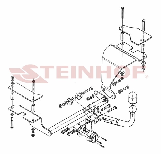 Dragkrok, Standard Suzuk Swift Iii (mz, Ez) Steinhof Dragkrok, Standard Suzuk Swift Iii (mz, Ez) Steinhof
