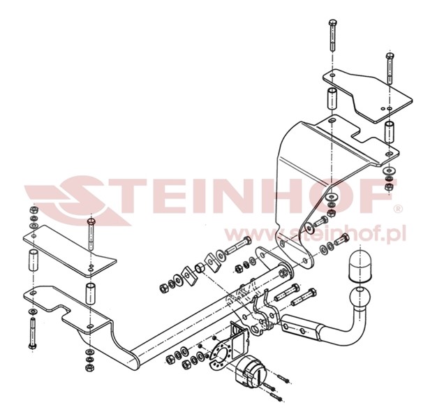 Dragkrok, Standard Suzuk Swift Iii (mz, Ez) Steinhof Dragkrok, Standard Suzuk Swift Iii (mz, Ez) Steinhof