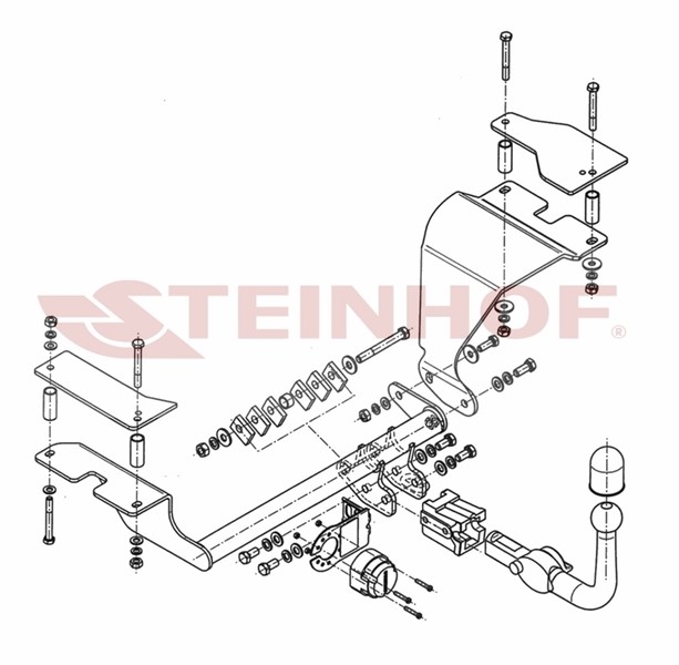 Dragkrok Suzuki Swift III Steinhof S-384 Steinhof