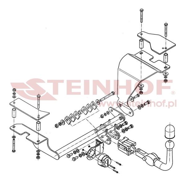 Dragkrok Suzuki Swift III Steinhof S-384 Steinhof