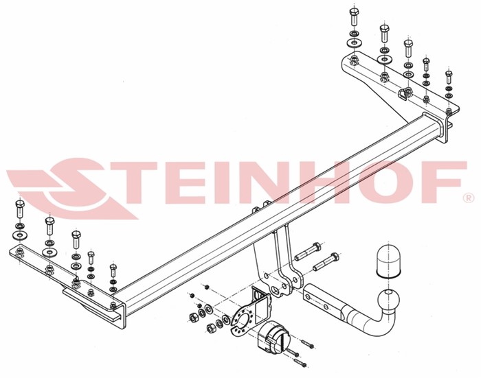 Dragkrok, Standard Subar Outback (be, Bh) Steinhof S-395 Steinhof Dragkrok, Standard Subar Outback (be, Bh) Steinhof S-395 Steinhof