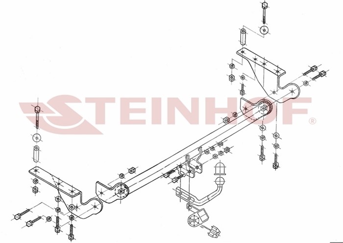 Dragkrok, Standard Steinhof T-104 Steinhof
