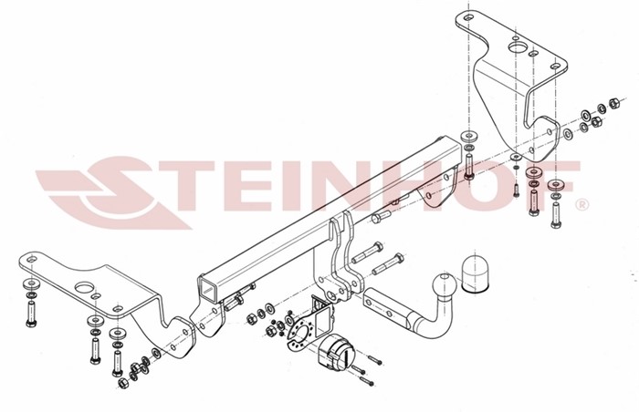 Dragkrok, Standard Steinhof T-128 Steinhof Dragkrok, Standard Steinhof T-128 Steinhof