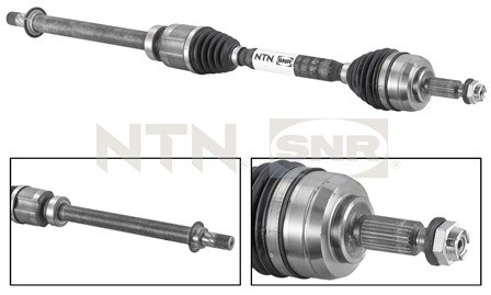 Drivaxel Renault Captur I (j5_, H5_), framaxel höger Snr DK55.066 SNR