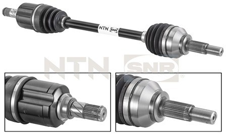 Drivaxel, framaxel vänster Snr DK68.002 SNR Drivaxel, framaxel vänster Snr DK68.002 SNR