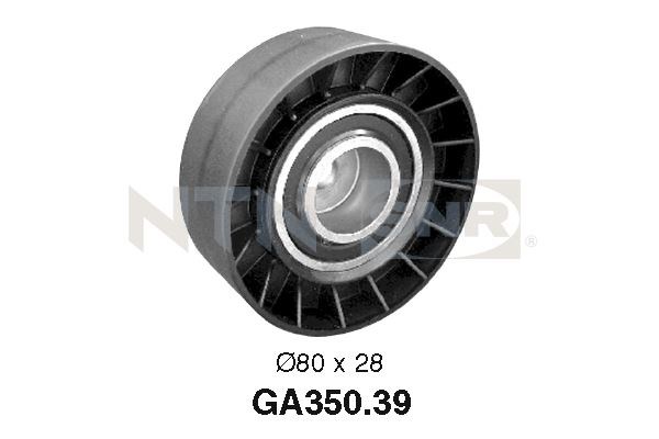 Styrrulle, drivrem Snr GA350.39 SNR
