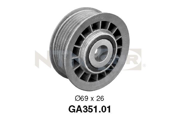 Styrrulle, drivrem Snr GA351.01 SNR