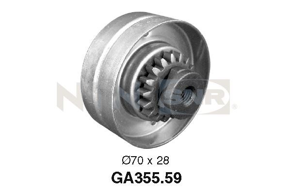 Spännrulle, Drivrem Snr GA355.59 SNR