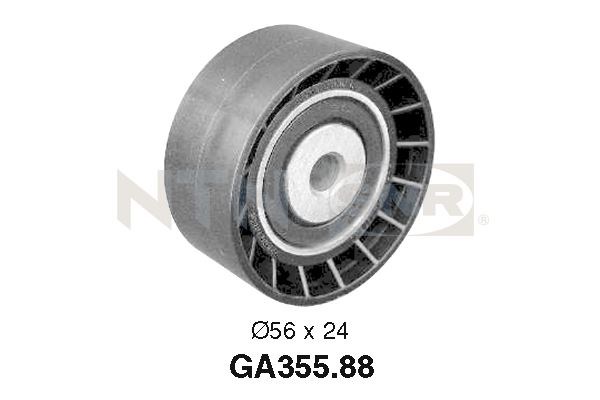 Styrrulle, drivrem Snr GA355.88 SNR
