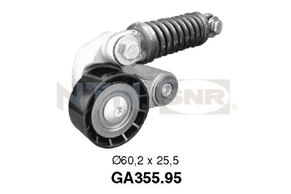 Spännrulle, Drivrem Snr GA355.95 SNR