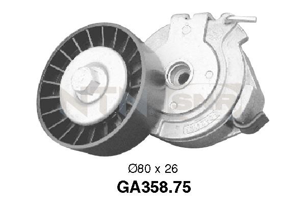Spännrulle, Drivrem Snr GA358.75 SNR
