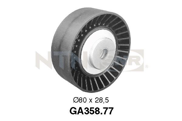 Styrrulle, drivrem Snr GA358.77 SNR