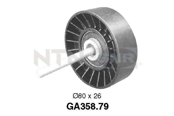Styrrulle, drivrem Snr GA358.79 SNR Styrrulle, drivrem Snr GA358.79 SNR