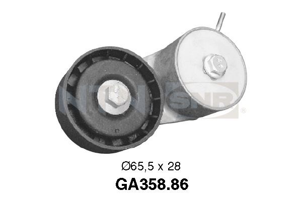 Spännrulle, Drivrem Snr GA358.86 SNR