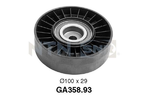 Styrrulle, drivrem Snr GA358.93 SNR