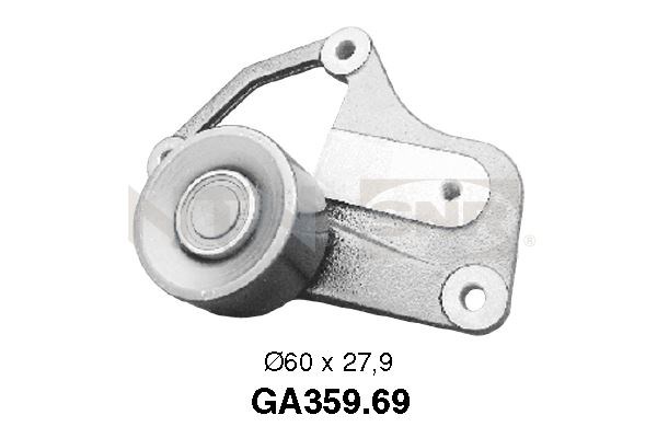 Styrrulle, drivrem Snr GA359.69 SNR