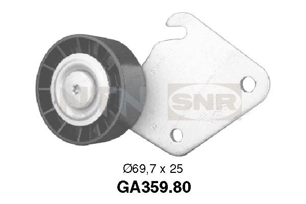 Styrrulle, drivrem Snr GA359.80 SNR