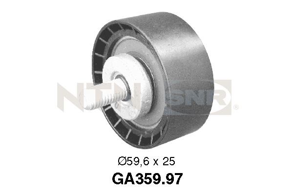 Styrrulle, drivrem Snr GA359.97 SNR
