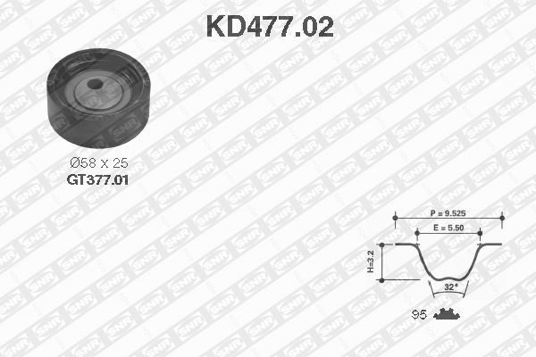 Kamremskit Snr KD477.02 SNR