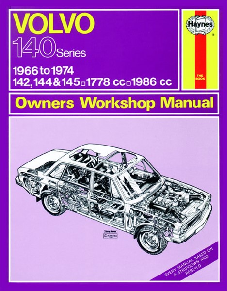 Haynes Reparationshandbok, Volvo 142, 144 & 145, Universal Haynes