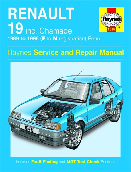 Haynes Reparationshandbok, Renault 19 Petrol, Universal Haynes