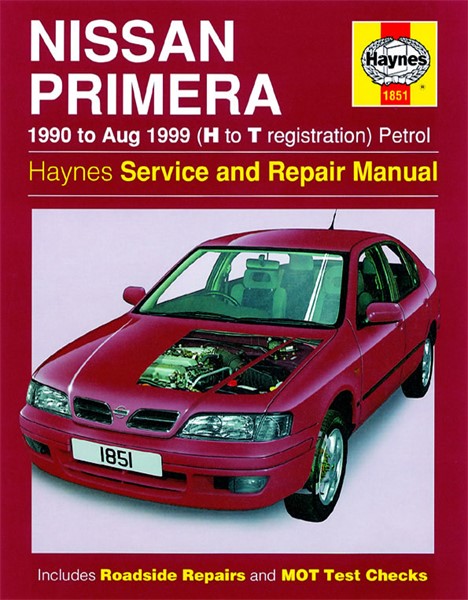 Reparationshandbok, Nissan Primera Petrol Haynes, Universal Haynes
