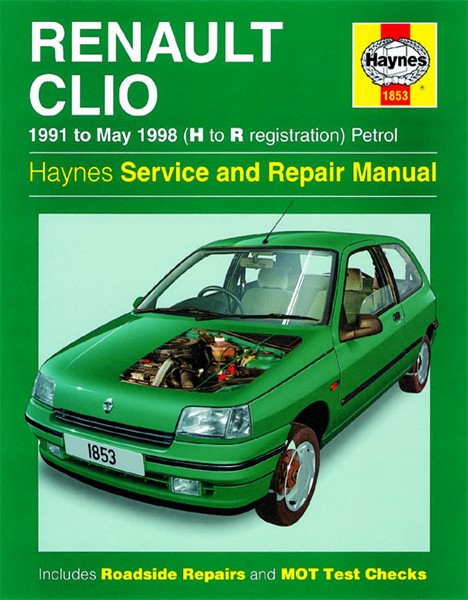 Haynes Reparationshandbok, Renault Clio Petrol, Universal Haynes