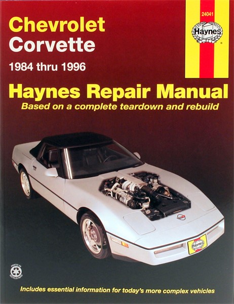 Haynes Reparationshandbok, Chevrolet Corvette, Universal Haynes