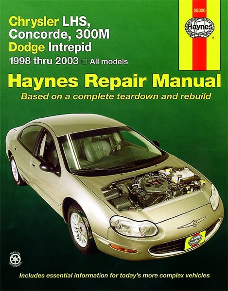 Haynes Reparationshandbok, Chrysler Lhs, Concorde, 300m, Universal Haynes