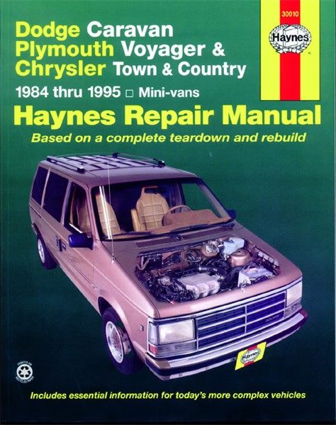 Haynes Reparationshandbok, Dodge & Plymouth Mini Vans, Universal Haynes