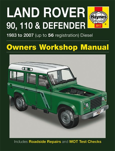 Haynes Reparationshandbok, Land Rover 90, 110 & Defender Haynes