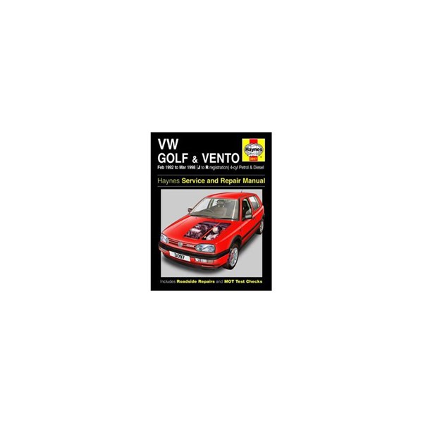 Haynes Reparationshandbok, Vw Golf & Vento Petrol & Diesel, Universal Haynes