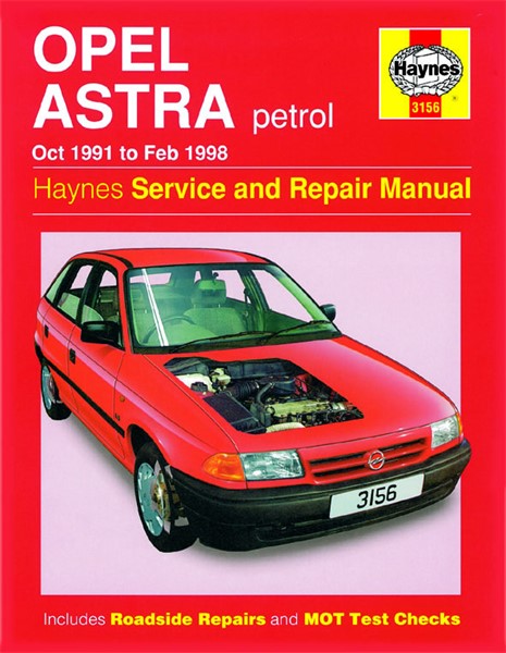 Haynes Reparationshandbok, Opel Astra Petrol, Universal Haynes